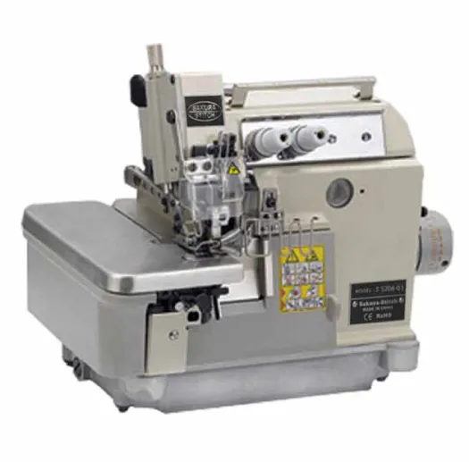 DIRECT DRIVE TWO NEEDLE FOUR THREAD POCKET SEWING (TAPE ATTACHING) OVERLOCK MACHINE