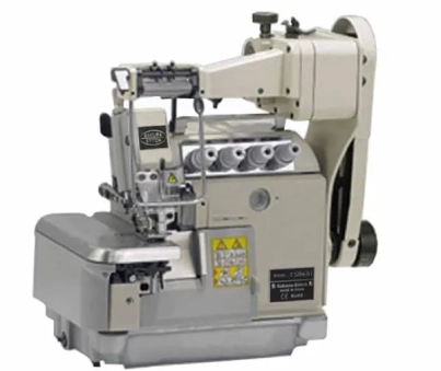 DIRECT DRIVE ONE NEEDLE THREE THREAD OVERLOCK MACHINE (ELASTIC/RUBBER ATTACHING)