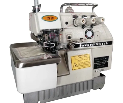 DIRECT DRIVE HIGH SPEED THREE THREAD OVERLOCK MACHINE