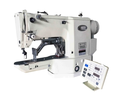 COMPUTERIZED DIRECT DRIVE LOCKSTITCH BARTACKING MACHINE