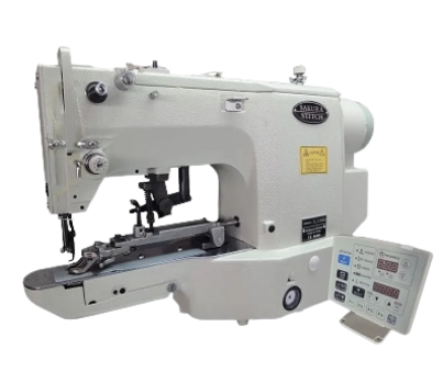 Computerized Direct Drive Lockstitch Button Sewing Machine